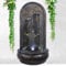GARTENBRUNNEN BRUNNEN Wandbrunnen BRUNNEN ZIERBRUNNEN VOGELBAD Wasserfall GARTENLEUCHTE TEICHPUMPE - SPRINGBRUNNEN WASSERSPIEL für Garten, Gartenteich, Terrasse, Teich, Balkon