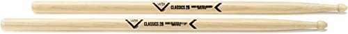 Baguettes Vater VHC2BW - 2B Classic Series - Hickory - Pointe de bois de gland