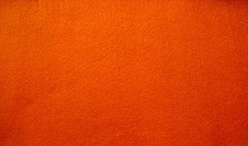 STOFFBOOK EDEL 5MM DICK BASTELFILZ DIY FILZ STOFF DEKORATION TASCHEN (Orange, 100x45cm)