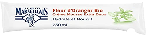Le Petit Marseillais Savon Crème Fleur d’Oranger, Recharge Berlingot, 250ml