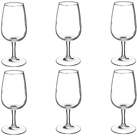 Secret de Gourmet - Lot de 6 Verres à Vin Viticole 21cl Transparent