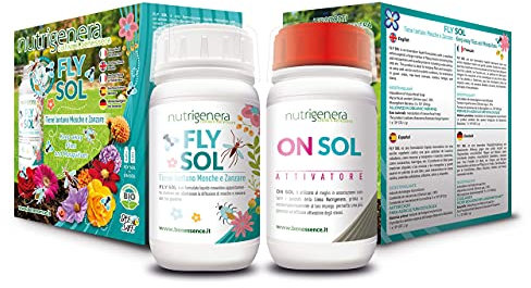 Fly Sol bio- repellente biologico per mosche e zanzare con beauveria bassiana, metarhizium e lecanicillium – 250 ml