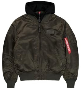 Alpha Industries Herren MA-1 D-Tec Hood Bomber Jacket