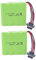 ZYGY 2pcs 7.4V 1000mah Batterie au Lithium pour Voiture DE36W DE65 NO.1809 RC 1:16 véhicule Tout-Terrain à Quatre Roues motrices à Grande Vitesse d'escalade dérive Batterie de Rechange