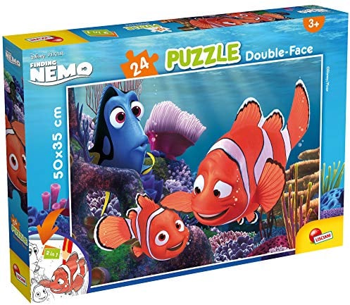 Liscianigiochi 86481 Disney DF Plus 24 Nemo Finding Dory Puzzle für Kinder, Mehrfarbig