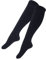 Sockenhimmel Kniestrümpfe 6 Paar Damen Thermo Winterstrümpfe lange Strümpfe mit Innenfrottee warme Ski-Strümpfe Uni Schwarz o. Mehrfarbig Größe 35-42 (39-42, 6 x Uni Schwarz)