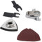 Tefola Angle Grinder Adapter, Oscillating Tool Converter Oscillating Accessory Set Kit for Cutting Polishing Grinding, Stanley, Black and Decker, Makita, Milwaukee