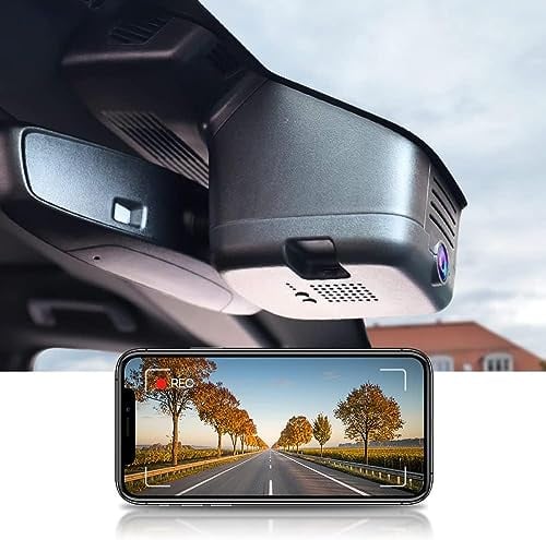 Fitcamx Dash Cam 4K Passend für Land Rover Discovery Sport 2020-2025 S SE HSE R-Dynamic L550 (Modell 6245), Dasch-cam Auto WiFi 2160P UHD Video, G Sensor, OEM Zubehör, Nachtsicht, WDR, 64GB Karte