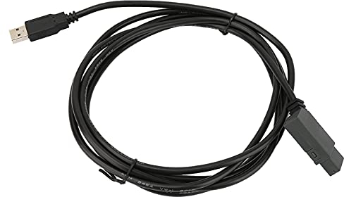 Tbest Cable USB de PVC para programación, chaqueta flexible de PVC, cable de programación, cable USB para logotipo, serie, cable USB