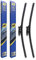 GOODYEAR Ultima Packung mit 2 Scheibenwischerblättern Größe 500mm und 500mm / 20 und 20 Universal Hergestellt aus hochwertigem Teflon