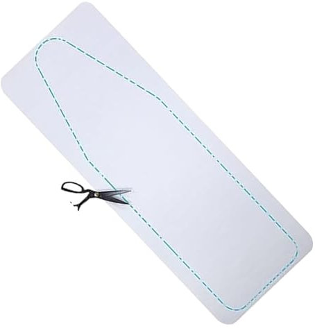 TONAUA Ironing Board Replacement Pads, Thick Iron Board Padding, Heat Resistance Felt Padding, Home Ironing Board Padding, 6mm/0.24 In