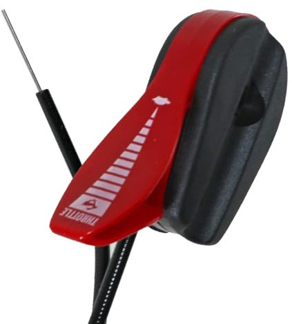 Spares2go Throttle Cable and Lever Control for Mountfield Lawnmower 65 165cm