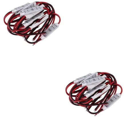 jojofuny 2sets Dimmer Controller Dimmer Lampe Taste Streifen Licht Dimmer Mit 10 Ebenen 8 10 Stücke * 2