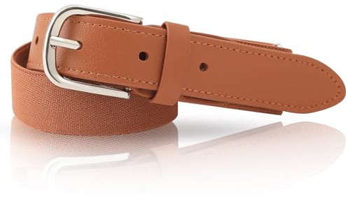 WELROG Kinder Elastischer Gürtel für Jungen Mädchen - Verstellbarer Gürtels für Kinder Stretch Gürtels für Jungen und Mädchen Sport Gürtel für Teenager 14-16