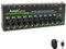 Aveek Mini Line Audio Mixer - Mixer audio piccolo a 10 canali con commutazione stereo/mono e funzionamento a basso rumore per sub-missaggio di precisione, ingresso/uscita TRS da 1/4, ideale per
