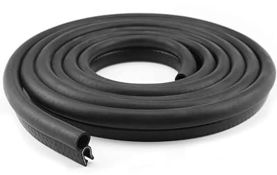 Joints fenêtres automobiles Joint protection du bord porte voiture de 3 mètres joint d'étanchéité en caoutchouc en forme de U pour voiture et bateau isolation phonique et étanche Joint porte voiture