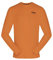 TCA Boys' Element Long Sleeve Lightweight Breathable Running Top - Football Kit for Kids - Tangerine, 10-12 Years