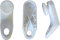 GANCI SCORREVOLI RINFORZATI per Tende Con Binario estensibile a Ricambio tenda in plastica Bianchi SCORRITENDA americano UNIVERSALI ORIGINALE VALIANT STANLEY SWISH KIRSH ACRIMO PEZZI 50 (100)