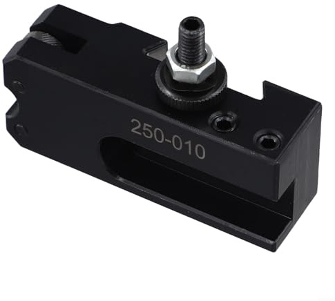 Filteilect Schnellwechsel-Werkzeughalter für Drehmaschine, für CNC-Werkzeugmaschinenpfostenzubehör, 1,27 cm Kapazität, Stahlkonstruktion, kompatibel mit Modellen (250-010)