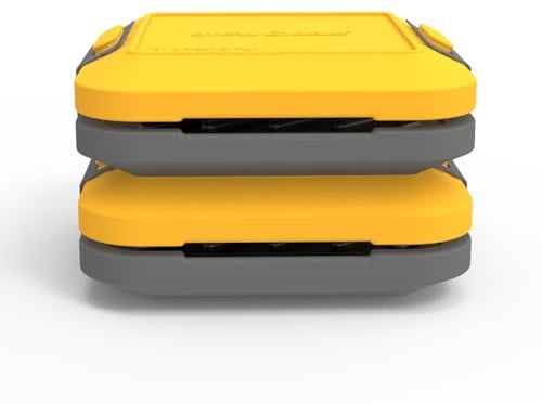 Drew&Cole Clever Microwave Micro Toastie Maker with Thermawave Grill Plates Twin Pack - Extra Crispy Toasties & Panini Maker - Non-Stick Plates - Crunchy Sandwiches, No Soggy Results - Dishwasher Safe