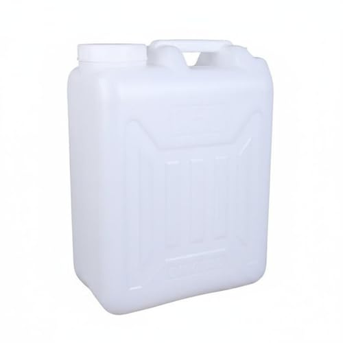 MotiveTech Jerrican Alimentaire 25L Résistant Aux Produits Chimiques Bidon Plastique 25L Épaissi Jerrican Alimentaire PEHD pour Industrie, Atelier, Camping, 1,2KG