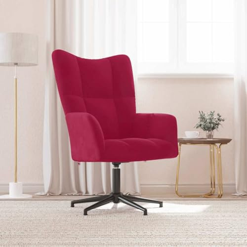 Generisch Relaxsessel Weinrot Samt,Möbel,Stühle,Sessel-328100