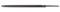 Lima Triángulo arte extra fino Bellota. 4040 6 pulgadas 150 mm