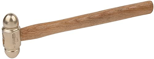 KS Tools 963.2105 BRONZEplus Schlosserhammer, 100g, amerikanische Form
