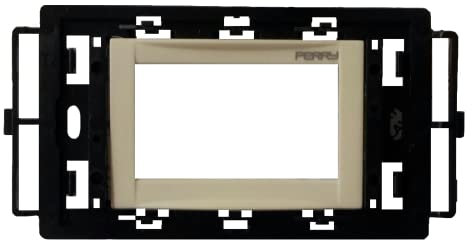 Perry 1paft54243ip - adattatore kit di finitura placche per termostati da incasso