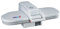 Advanced Ironing Press by Speedypress - Mega Steam Iron Press - Regular Size, 64cm x 27cm, 1,400watt, 38 Steam Jets, 12 Months Warranty (+ Free Replacement Cover & Foam Underfelt - RRP £39.00)