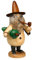DWU Original Erzgebirgischer Räuchermann® Wichtel Baummauser Natur - inkl. Original Crottendorfer Räucherkerzen #961/N