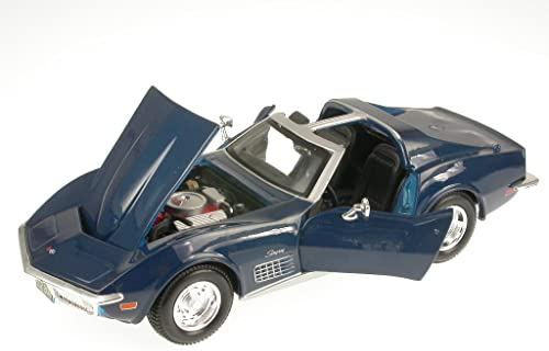 Chevrolet Corvette C3 1970 blau Modellauto 31202 Maisto 1:24