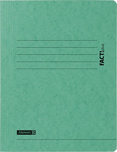 Brunnen 102015350 Jurismappe A4 Fact!plus (Karton, 320 g/m²) grün