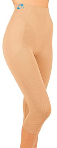 CzSalus Figurformende Anti-Cellulite Caprihose mit Massageeffekt