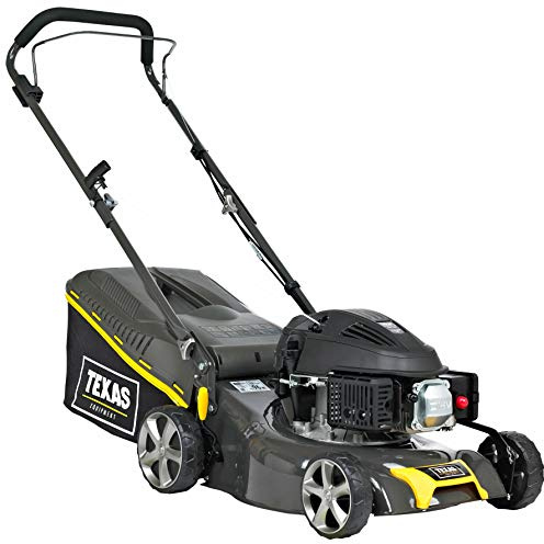 Texas Razor 4210 | Benzinrasenmäher | Rasenmäher | 79,8 CCM | 42 cm Arbeitsbreite | Mulchfunktion | 6-stufige Schnitthöhenverstellung