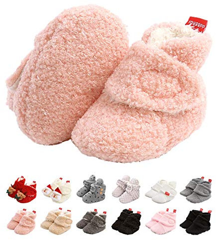 EDOTON Stivaletti Invernali per Neonato, Unisex Inverno Caldo Fondo Morbido Antiscivolo Stivali da Neve Bambino Scarpe Primi Passi Bambina Inverno Caldo Fondo Morbido Carina Stivali