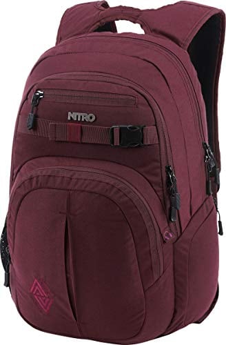 Nitro Chase Rucksack Schulrucksack mit Organizer Schoolbag Daypack mit 17 Zoll Laptopfach