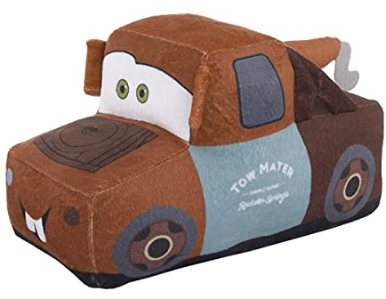 Disney Cars Mater Brown 3D Plüsch Dekokissen für Kleinkinder mit Stickerei