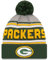 New Era Cuffed Football Knit Cheer Beanie Mütze mit POM - NFL Winter Knit Toque Cap