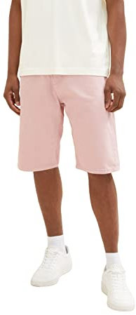 TOM TAILOR 1036301 Bermuda Jeans Shorts, 11055 – Rosa Morning, 40 Uomo