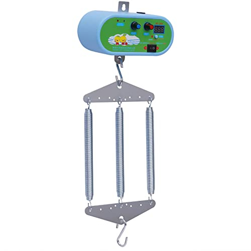 Baby Federwiege Elektrische Babyschaukel Elektrisch Automatisch Babywippe Controller Schwingfeder 20 kg für die Baby Federwiege und Baby Hängematte