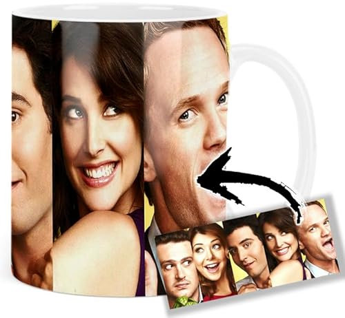 How I Met Your Mother Neil Patrick Harris Cobie Smulders Josh Radnor Alyson Hannigan Jason Segel Tasse Keramikbecher Mug