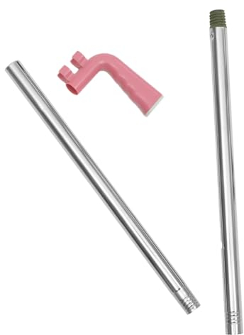 ABOOFAN Random Plastic Grip Broom Handle Replacement Stick for Sweeping and Floor Cleaning