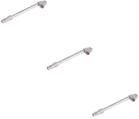 JECOMPRIS 3stücke Multifunktionsreifeninflator Mit Verlängerungsdüse Für Auto Und Fahrrad Metallkonstruktion Präzise Druckanzeige Einfach Zu Bedienen