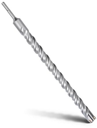 MOXPIFY SDS Plus Bohrer 32 x 460mm,Betonbohrer mit 4 Hartmetall Schneiden und Doppelwendel,Hammerbohrer Für Beton,Stein,Naturstein