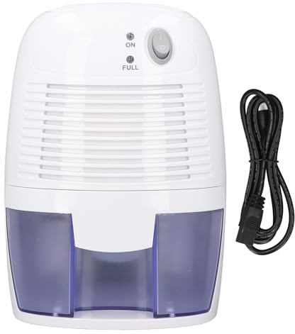 Mini-Luftentfeuchter, Intelligente Steuerung automatische Abschaltung Geräuscharmer Betrieb tragbarer USB-Luftentfeuchter 500 ml Wassertankkapazität für Zuhause Wohnmobil