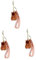 SAFIGLE 3stücke Kawaii Schlüsselanhänger Süßes Cartoon-Design Für Taschen Und Schlüssel Leicht Und Dekorativ Für Und Mädchen