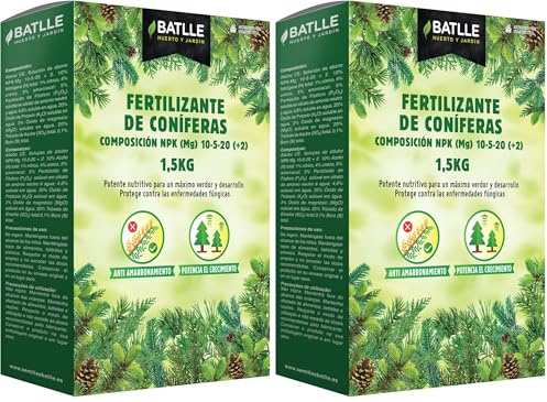 Semillas Batlle Fert. Coníferas Caja 1,5kg (Paquete de 2)