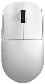 Pulsar Gaming Gears X2H v3 Mini ratón inalámbrico para Juegos, Ultraligero, 51 Gramos, simétrico, 2,4 GHz, 1 ms, Sensor óptico de 32000 dpi Swhich XS-1