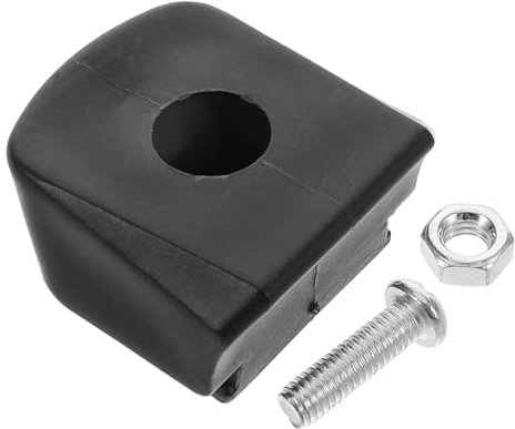 JOINPAYA 1 Satz Schlittschuhbremsen Rollschuhversorgung Rollschuhe Liefern Rollschuhbremsen Vorne Rollschuhteile Zubehör Für Inline-Skates Rollschusterstopper Skating-Bremse Gummi Black